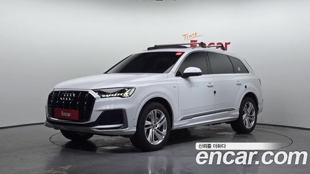 Audi Q7 45 TDI Quattro Premium — пробег 54 739 км — фото 1 из 5